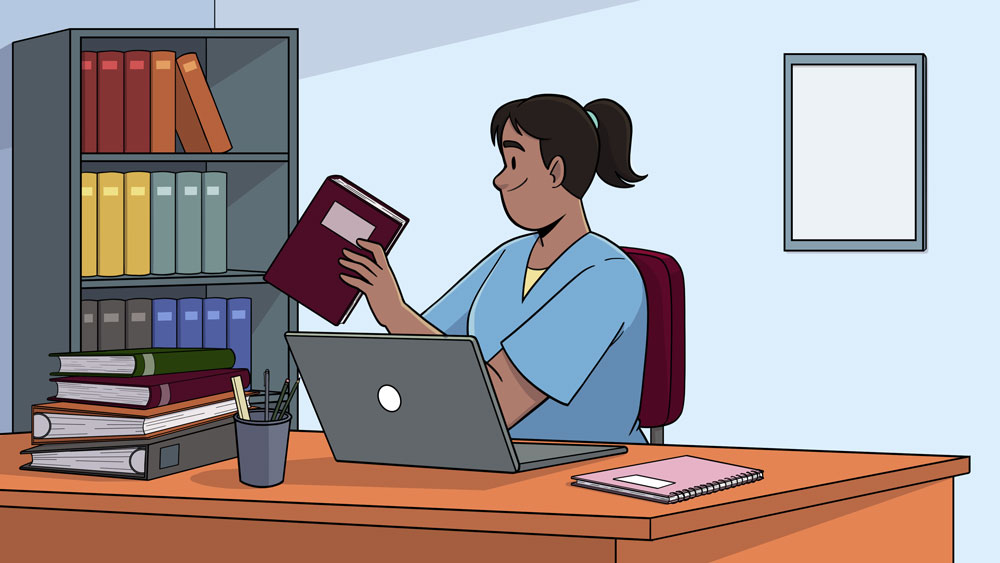 Still from our Manitoba Nurses Union AGM video
