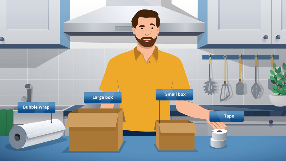 Safety training videos: still from a training video we produced for JM Bullion