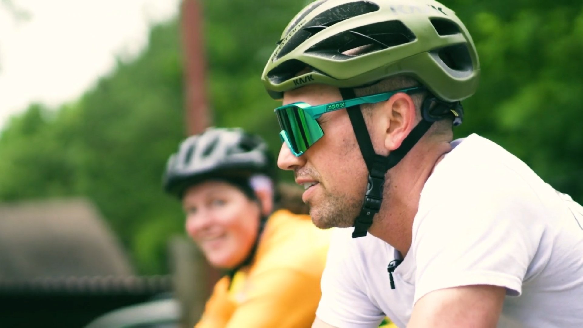 Cyclists in the Couch to 50 documentary by Mammothic Films