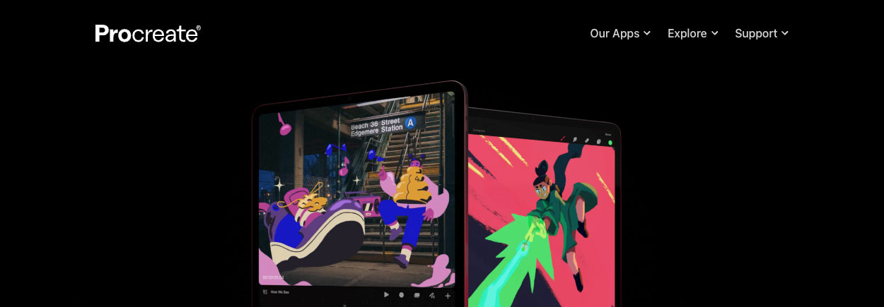 Procreate animation app for iPad